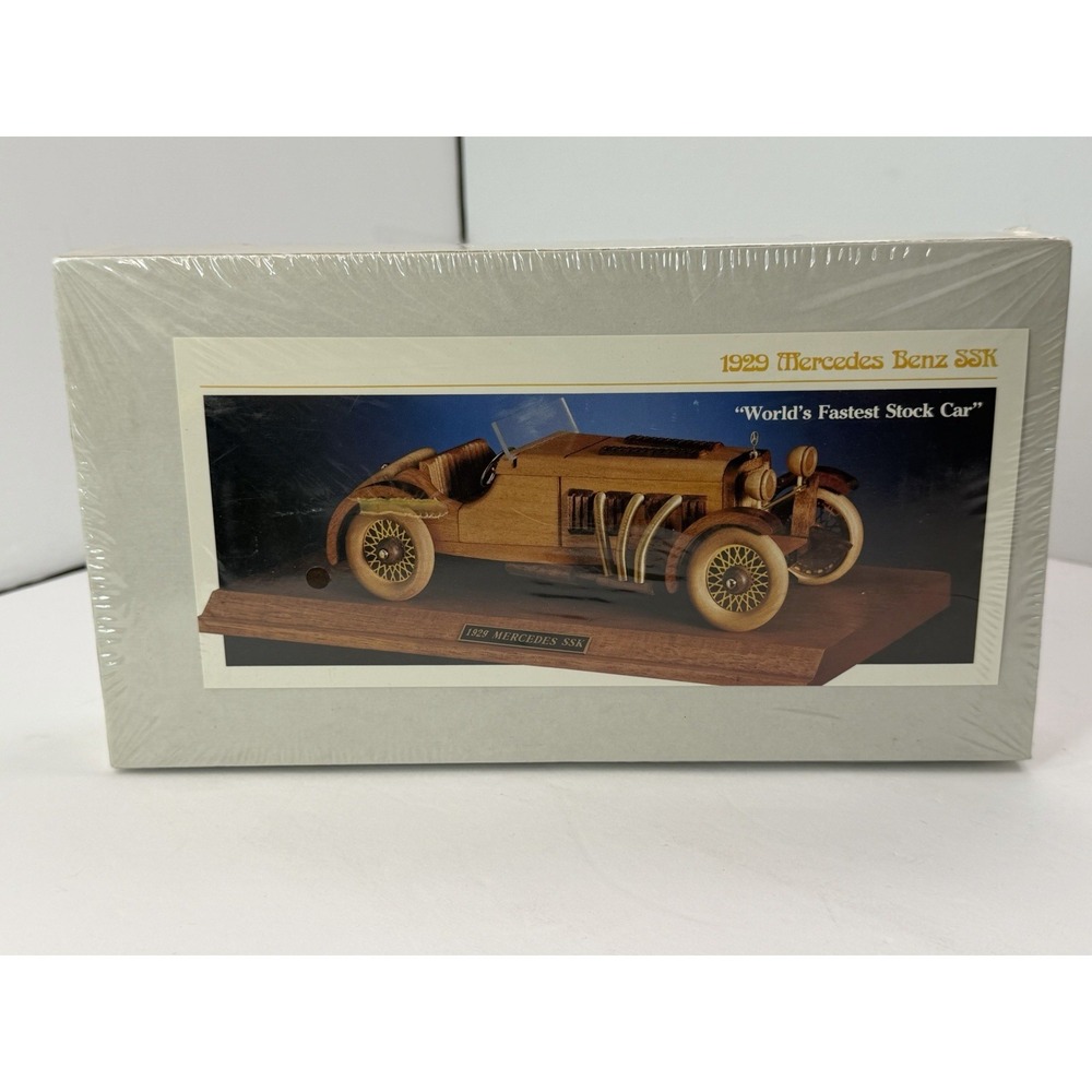 Car Club Of America Wooden Model Kit 1929 Mercedes-Benz‎ SSK Sealed
